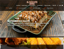 Tablet Screenshot of elpapalote.com